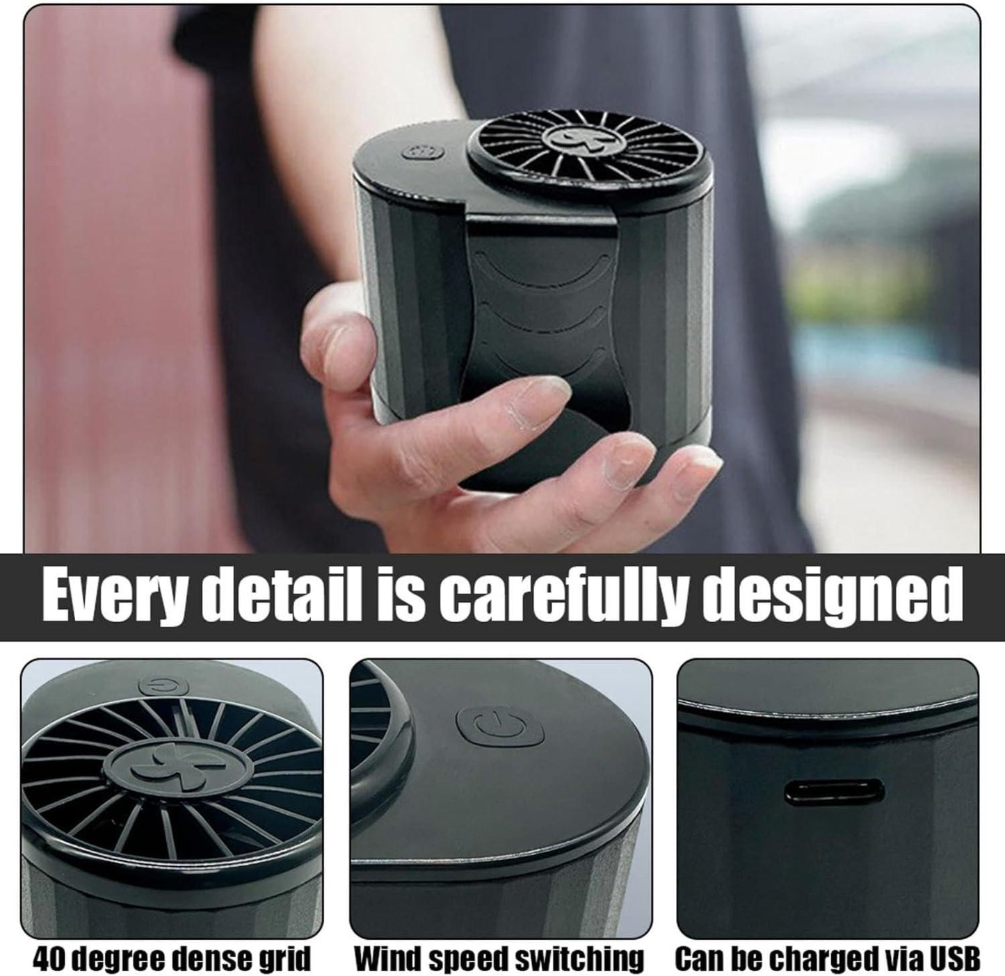 Multifunctional Under Shirt Clip Fan